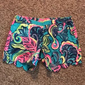 Lilly Pulitzer buttercup shorts size 0